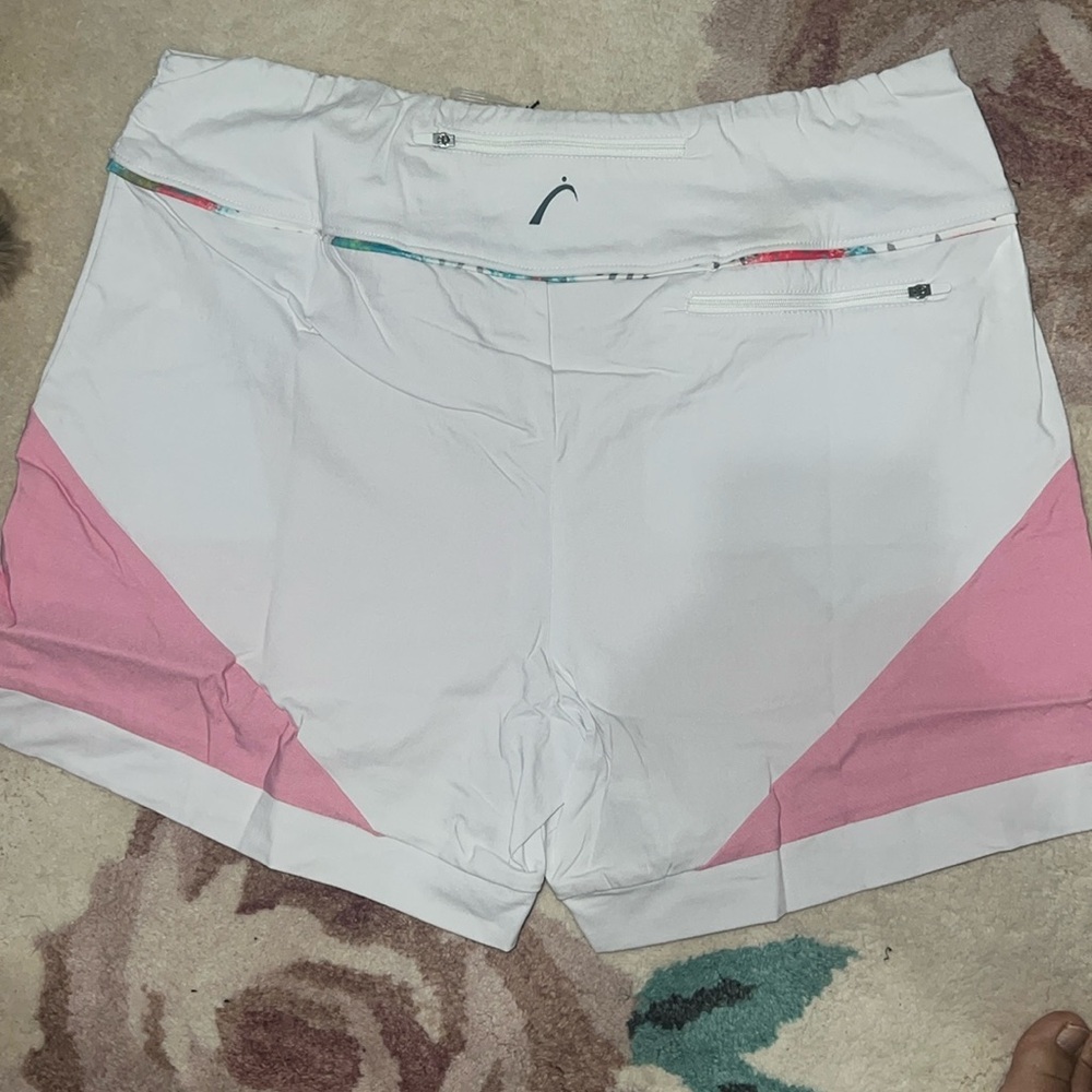 NEW SwingDish with Swarovski Crystals Golf Athletic Shorts - Picture 4 of 8